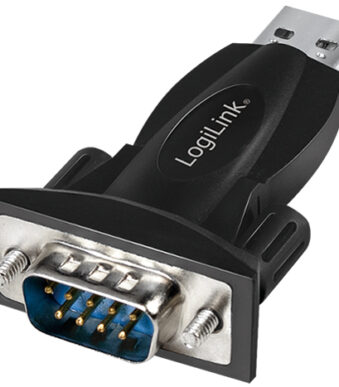 USB 2.0 naar RS232-adapter, zwart