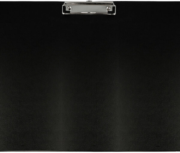WESTCOTT klembord met foliebekleding, DIN A3 liggend, zwart