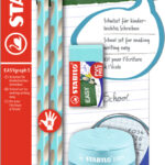 Stabilo Schoolset Makkelijkgraph S, voor rechtshandigen, blauw