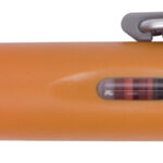 Tombow drukbalpen ´AirPress Pen´, oranje/zilver, 0,7 mm, zwart