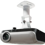 Logilink plafondbevestiging voor projector, armlengte 220 cm, wit.