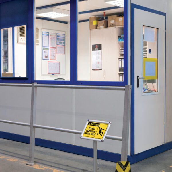 FRANKEN vloerstandaard ´stand ard´, DIN A4 liggend, hoogte: 725 mm