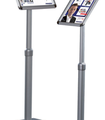 FRANKEN vloerstandaard ´Universal´, DIN A4, hoogte: 865-1.250 mm