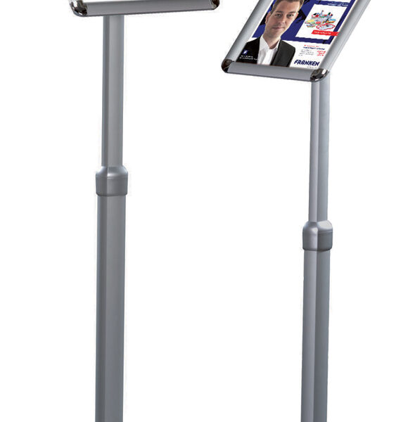 FRANKEN vloerstandaard ´Universal´, DIN A4, hoogte: 865-1.250 mm