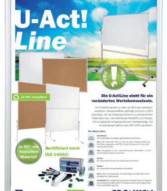 FRANKEN posterframe Security, DIN A1, 32 mm frameprofiel