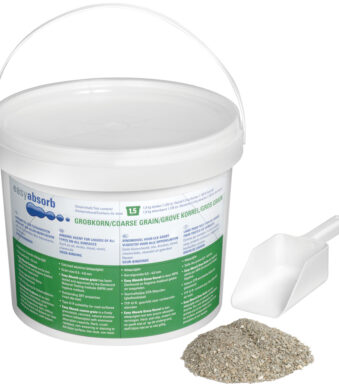 easyabsorb absorptiemiddel grof, 1,5 kg emmer