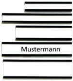 FRANKEN magnetisch naamplaatje C-profiel bewegwijzering, 50 x 10 mm