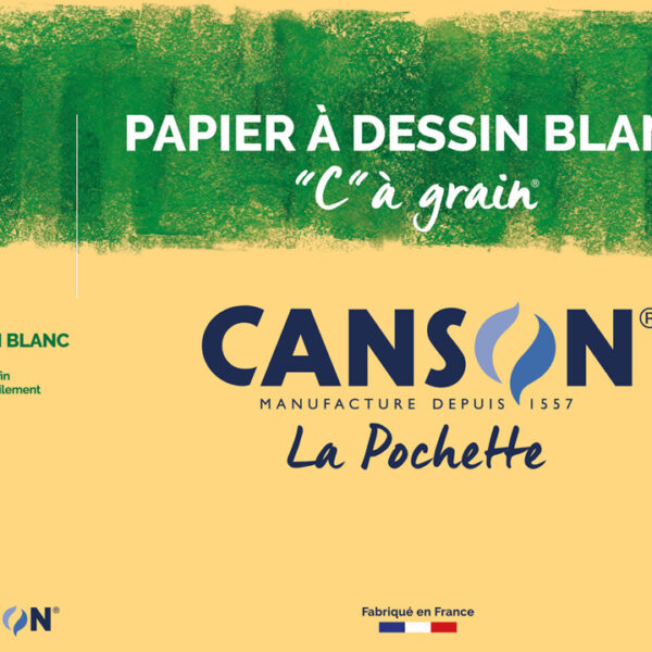 Canson Tekeningpapier 'C' Gegreineerd, 320 x 240 mm, 125 g/m²