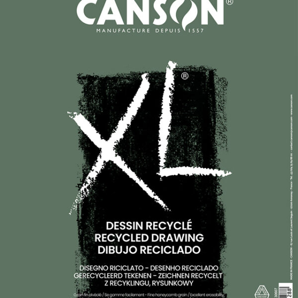 Canson schetsblok van gerecycled papier, A4-formaat.