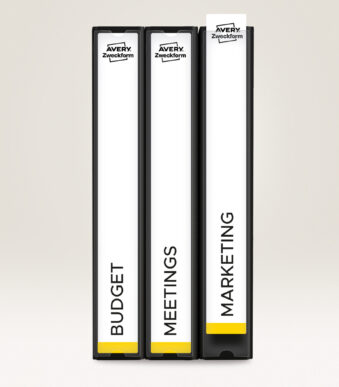 AVE Rugetiketten Insteek C32266-25 190x30mm wit 225 st