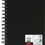 Canson schetsboek ArtBook One, zwart, 216 x 279 mm