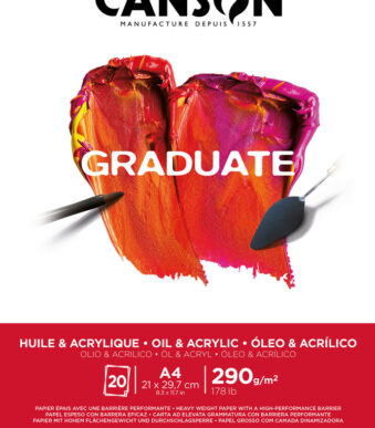 Canson Schetsblok Olie & Acryl, A4-formaat