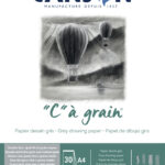 Canson gekleurde gemengd grijze tekenpapierblok