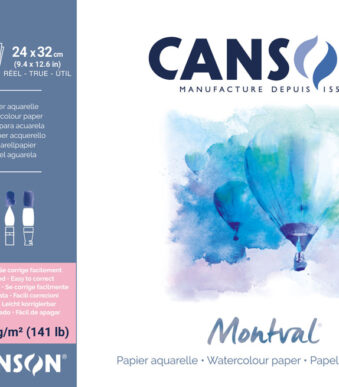 Canson - Aquarelblok 'Montval' - 240x320mm - 300g