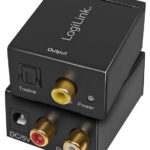 Logilink Analoog naar Digitaal Audioconverter, Coaxiaal/Optisch