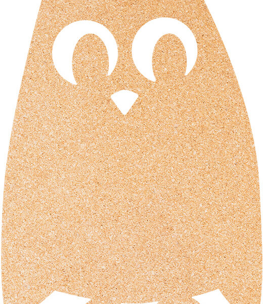 Securit kurkbord SILHOUETTE ´Uil´