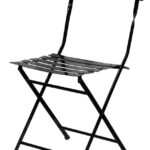 PAPERFLOW Outdoor-klapstoel EDEN, 2 stuks, zwart