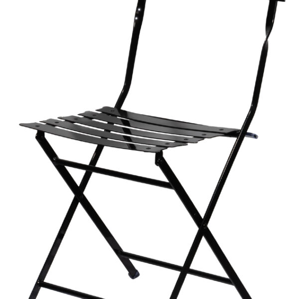 PAPERFLOW Outdoor-klapstoel EDEN, 2 stuks, zwart