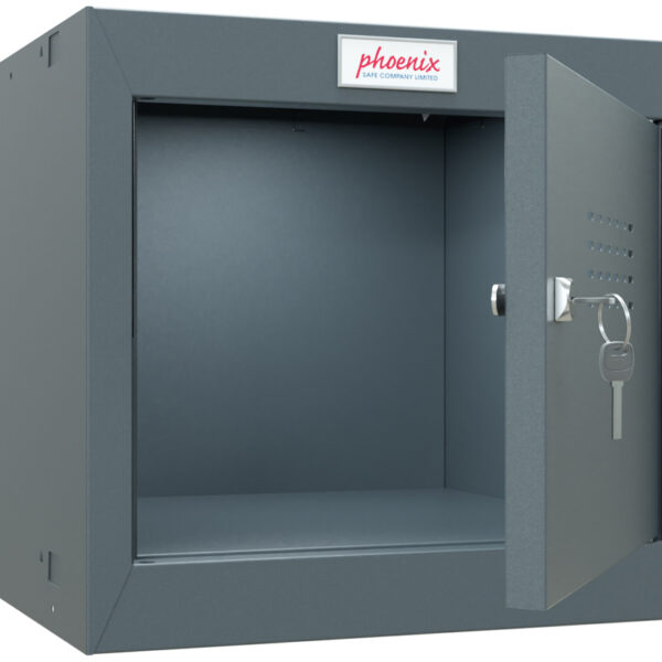 phoenix kubus kluis CL0344, sleutelslot, antraciet