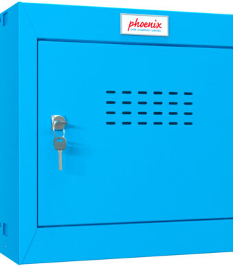 phoenix afsluitbaar kubus-kastje CL0344, sleutelslot, blauw