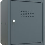 phoenix kubus kluis CL0544, sleutelslot, antraciet