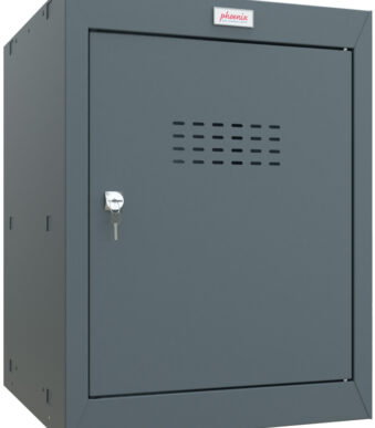 phoenix kubus kluis CL0544, sleutelslot, antraciet