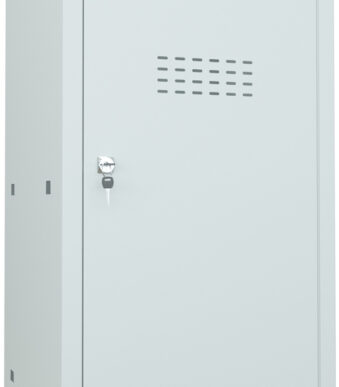 phoenix kubus kluis CL0644, sleutelslot, lichtgrijs