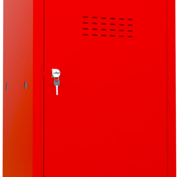 phoenix kubus kluis CL0644, sleutelslot, rood