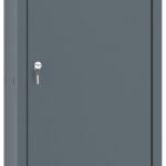 phoenix kubus kluis CL1244, sleutelslot, antraciet