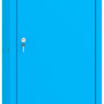 phoenix afsluitbaar kubus-kastje CL1244, sleutelslot, blauw