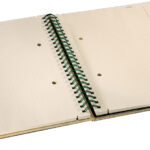 Bamboe schrijfblok A5-formaat, natuur editie