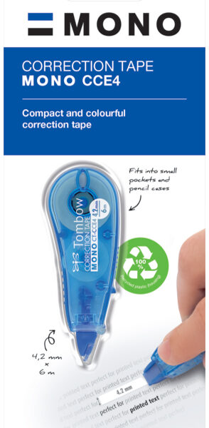 Tombow correctieroller ´MONO CT-CCE4´, 4,2 mm x 6 m, blauw