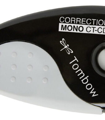 Tombow correctieroller ´MONO grip´, 5,0 mm x 10 m, zwart