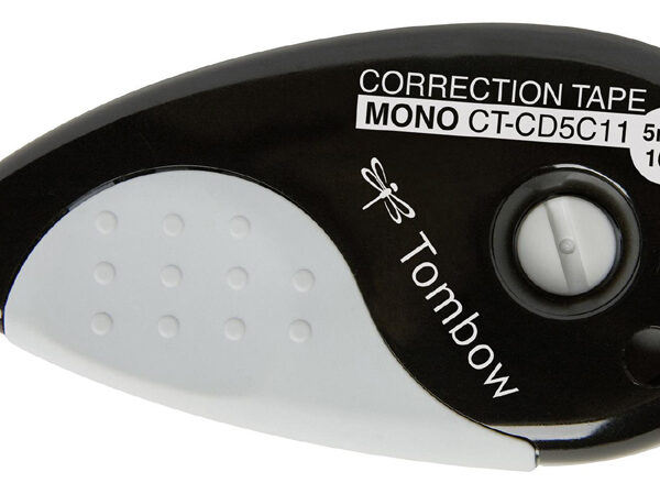 Tombow correctieroller ´MONO grip´, 5,0 mm x 10 m, zwart