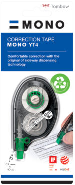 Tombow correctieroller ´MONO CT-YT4´, 4,2 mm x 10 m, blister