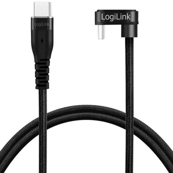 LogiLink USB 2.0 kabel, USB-C - USB-C stekker, 1,0 m