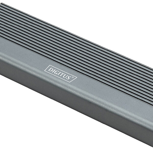 DIGITUS USB-harddisk behuizing, SSD, extern, NVMe + SATA