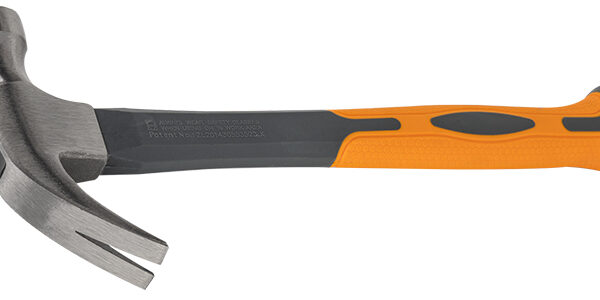 Bradas lathamer, 450 g, antraciet/oranje, lengte: 340 mm