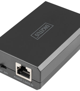DIGITUS Gigabit Ethernet PoE Splitter, 802.3bt, 51 W
