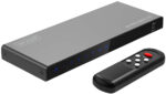 DIGITUS 8K HDMI Switch, 5x1, zwart
