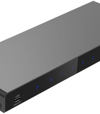 DIGITUS 8K HDMI Splitter, 1x4, 8K/60Hz, zwart