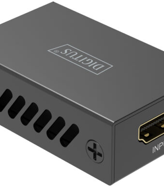 DIGITUS HDMI Repeater, 8K/60Hz, zwart