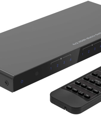 DIGITUS 4x2 HDMI Matrix Switch / Multi-Viewer, 4K/30Hz