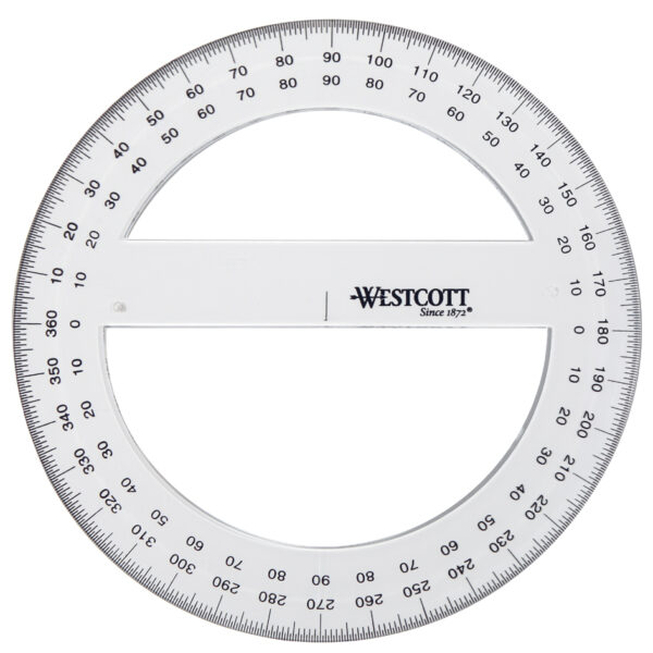WESTCOTT gradenboog volledige cirkel 360 graden, 150 mm