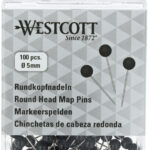 WESTCOTT markeringsspelden, grootte 5, zwart