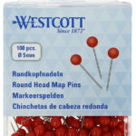 Rode markeernaalden maat 5