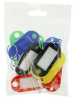 WESTCOTT sleutelhanger met ring, kleuren assorti, 10 stuks