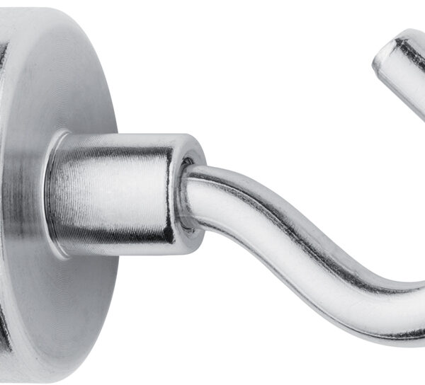 WESTCOTT magnetische haak, zilver, diameter: 25 mm, rond