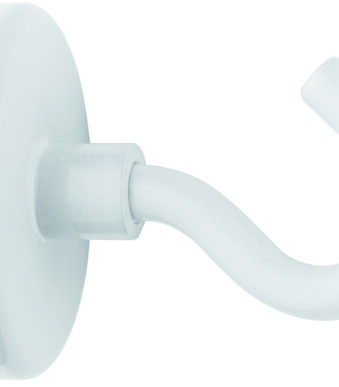 WESTCOTT magnetische haak, wit, diameter: 48 mm, rond