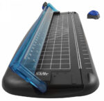 WESTCOTT rolsnijmachine, DIN A4, zwart/blauw